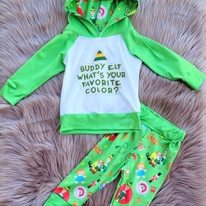 Elf hoodie set